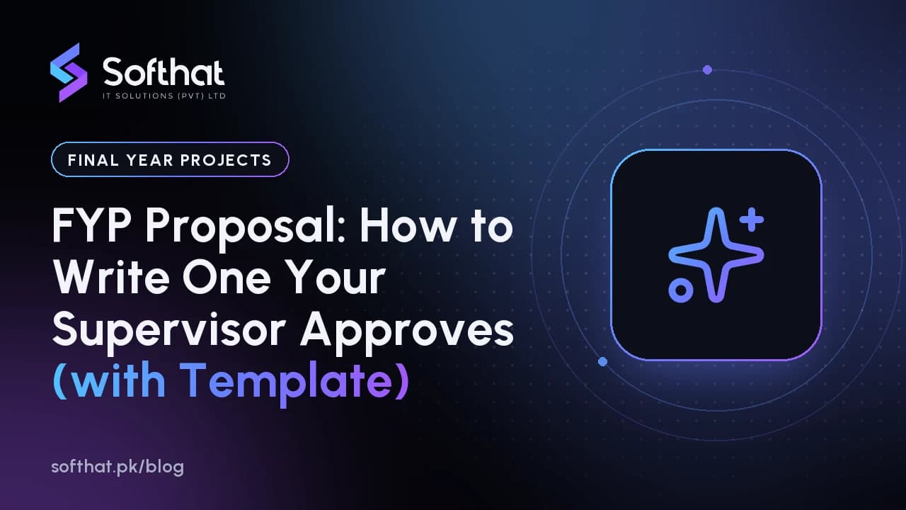 Final Year Projects graphic with the title FYP Proposal: How to Write One Your Supervisor Approves
