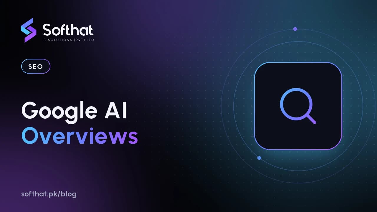 Google search results page with an AI Overview summary above the classic blue links