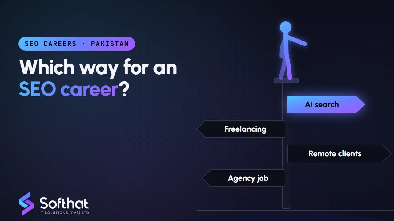 Softhat blog thumbnail reading Scope of SEO in Pakistan, in the SEO category