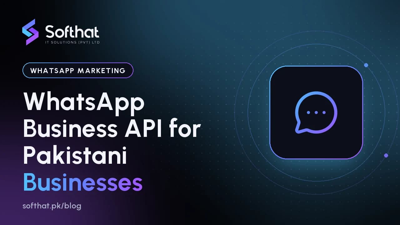 WhatsApp Business API guide for Pakistani businesses, showing message categories and pricing flow